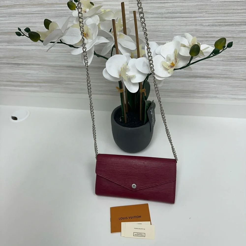 Louis Vuitton Red Epi Leather Wallet - Picture 12 of 16